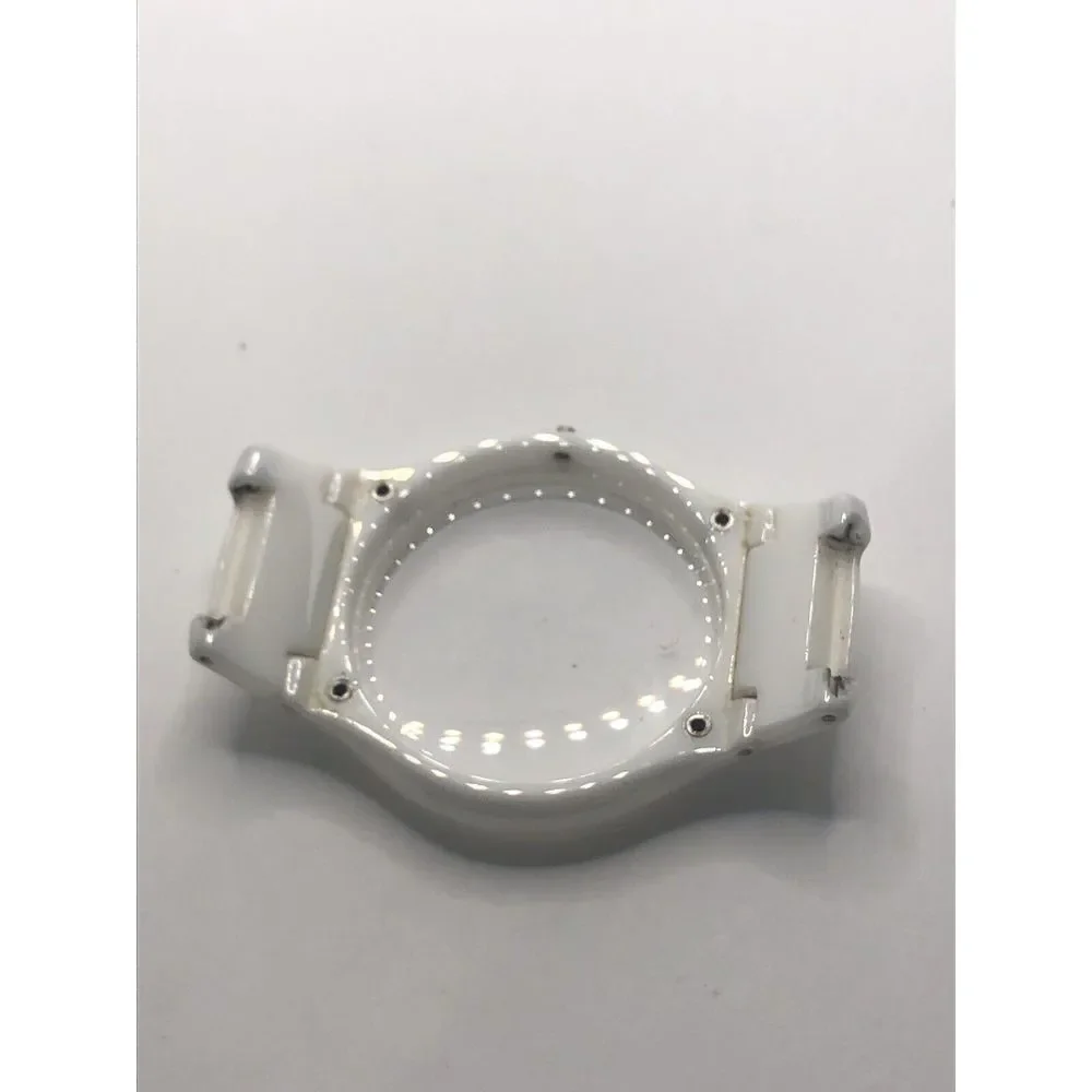Michael Kors Watch Parts Case Only White Ceramic No Crystal 36mm GY389